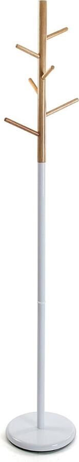 VELTRR Veltro Kapstok Staand Garderoberek Kledingrek Haken- Industrieel Wit