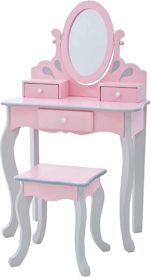 VELTRR Veltro Kaptafel Kind Make up Tafel voor Meisjes Schminktafel