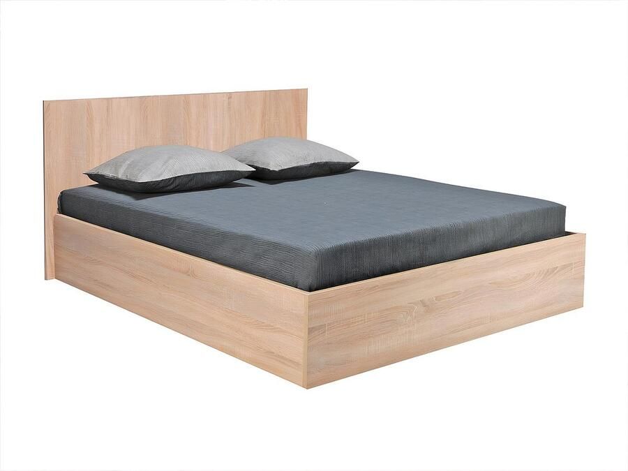 Vente-unique Set van 2 lage stapelbare tuinfauteuils in polypropyleen Rood SESEH van MYLIA L 206.4 cm x H 87.5 cm x D 175 cm - Foto 4
