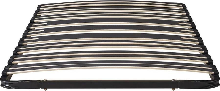 Ysmée Bedbodem met latten om te monteren 90 x 190 cm 15 latten 3 verstevigde ondersteuningszones voor de rug Zonder poten Zwart CERRISI van YSMÉE L 188 cm x H 5 cm x D 88 cm