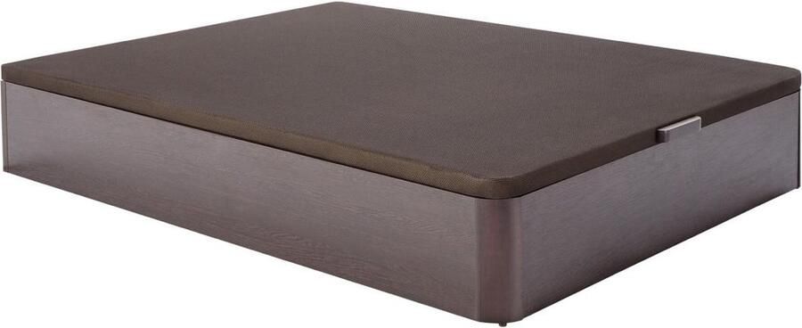 Ysmée Bedbodem met opbergruimte HESTIA van DREAMEA PLAY Donker naturelkleur 160 x 200 cm L 200 cm x H 30 cm x D 160 cm - Foto 3