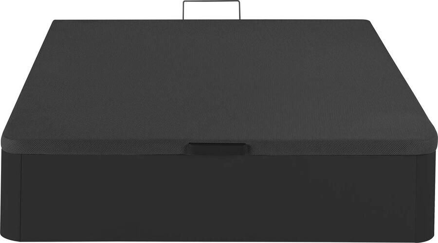 Vente-unique Bedbodem met opbergruimte HESTIA van YSMÉE Mat zwart 160 x 200 cm L 200 cm x H 30 cm x D 160 cm - Foto 2