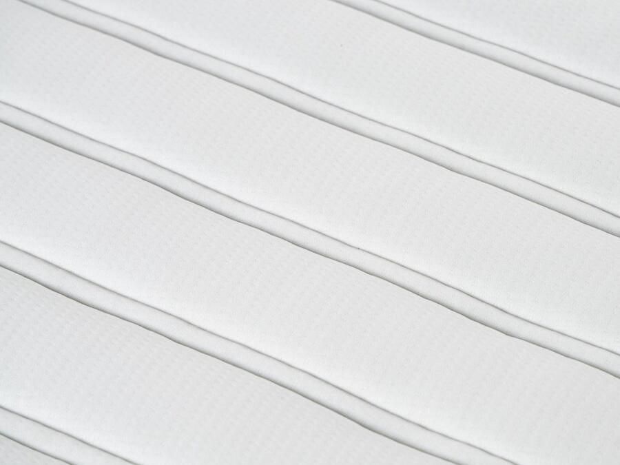 Vente-unique Bedset 160 x 200 cm Witte bedbodem met opbergruimte + matras van schuim met hoge dichtheid HEAVEN van DREAMEA L 200 cm x H 30 cm x D 160 cm - Foto 2