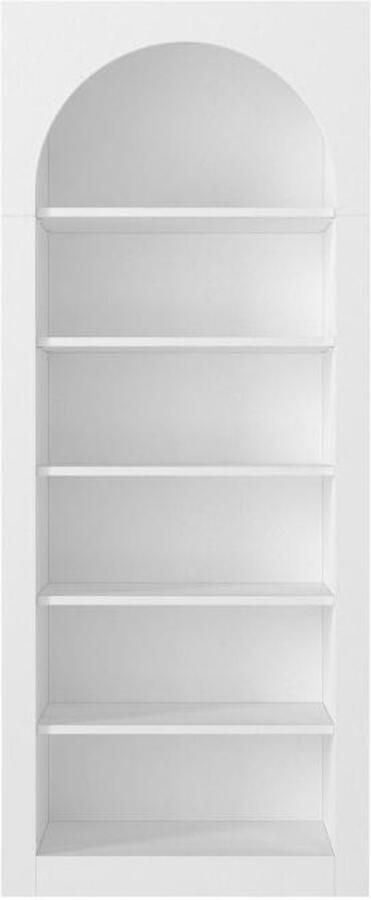 Vente-unique Boekenkast met 6 nissen Wit CYMORA