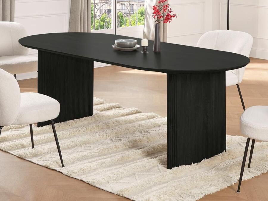 Vente-unique Eettafel 8 plaatsen van mangohout BALIMELA L 200 cm x H 76 cm x D 100 cm