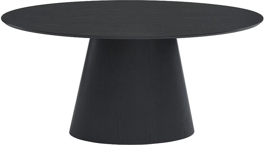 Vente-unique Eettafel voor 6 personen in MDF Zwart ANTELADA L 160 cm x H 76.5 cm x D 90 cm - Foto 2