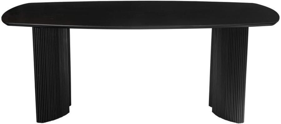 Vente-unique Eettafel voor 8 personen van mangohout Zwart TAMENIA van Maison Céphy