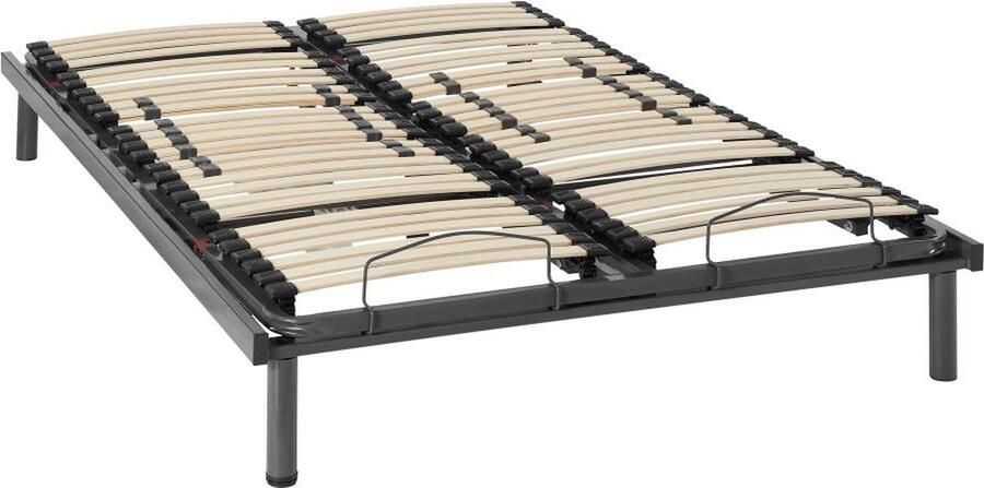 Vente-unique Elektrisch verstelbare bedbodem 5 slaapvlakken 140x200cm motor OKIN L 200 cm x H 20 cm x D 140 cm - Foto 3