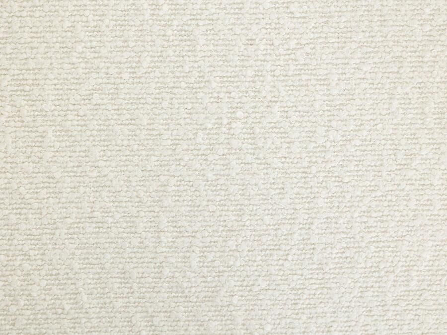 Vente-unique Fauteuil van witte boucléstof ISPARTA L 65 cm x H 71 cm x D 83 cm - Foto 2