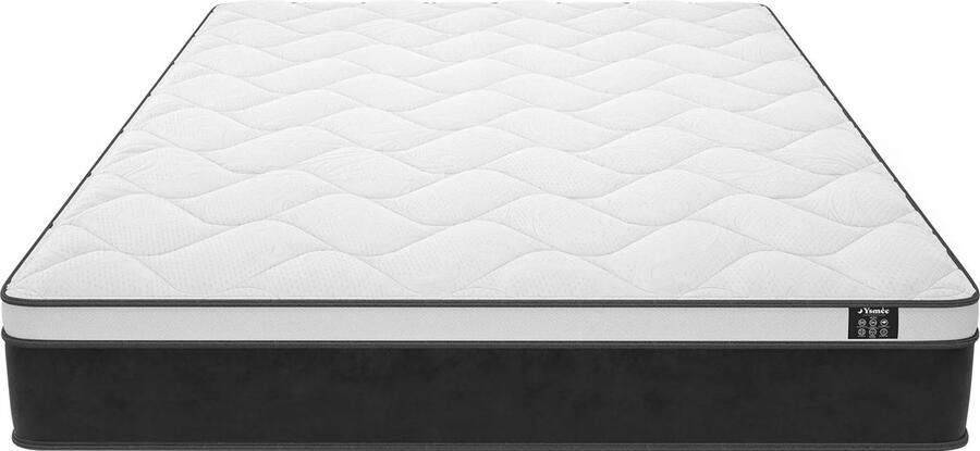 Vente-unique Hybride matras 180 x 200 cm met pocketveren en vormgeheugen dikte 25 cm ASTRIA Art Collection van YSMÉE L 200 cm x H 25 cm x D 180 cm