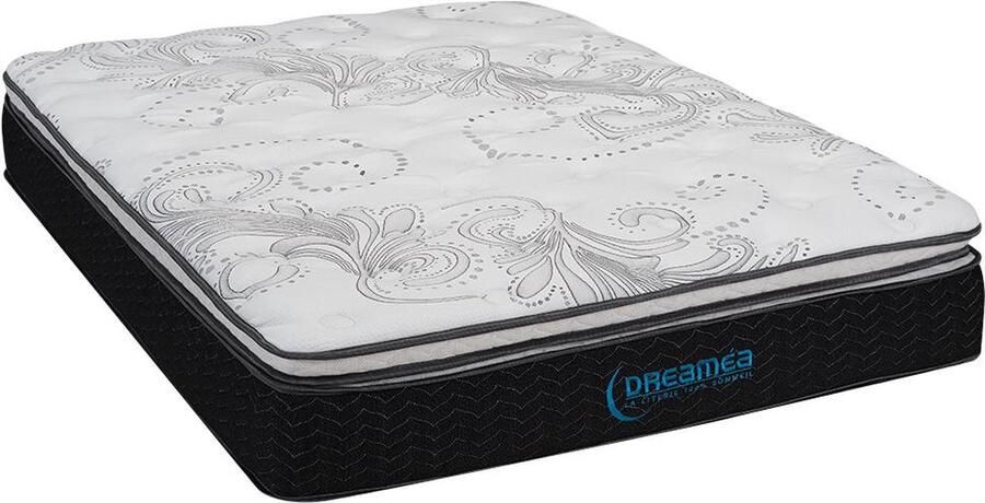 Vente-unique Hybride matras 140x 190cm met pocketveren en geïntegreerd topHybride matras dikte 30cm GAMIANI van YSMÉE L 190 cm x H 30 cm x D 140 cm