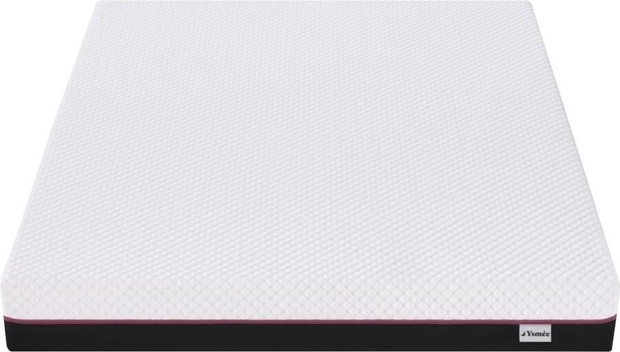 Vente-unique Matras 140 x 190 cm met schuim met vormgeheugen dikte 18 cm RYZE van YSMÉE L 190 cm x H 18 cm x D 140 cm - Foto 2