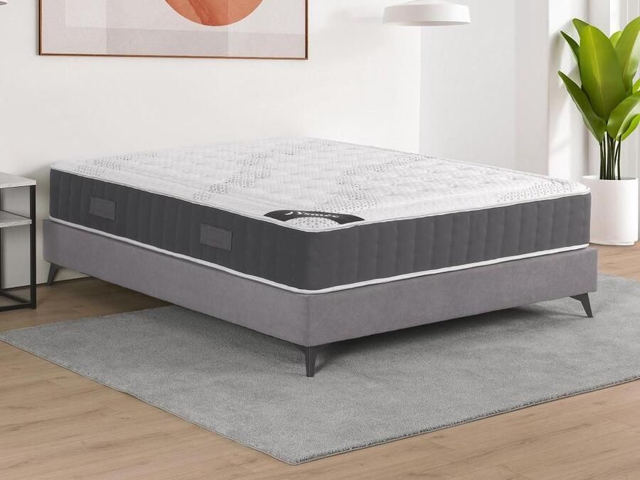 Vente-unique Matras 140 x 200 cm met pocketveren en instap met vormgeheugen dikte 27 cm BABYLONE L 200 cm x H 27 cm x D 140 cm - Foto 2