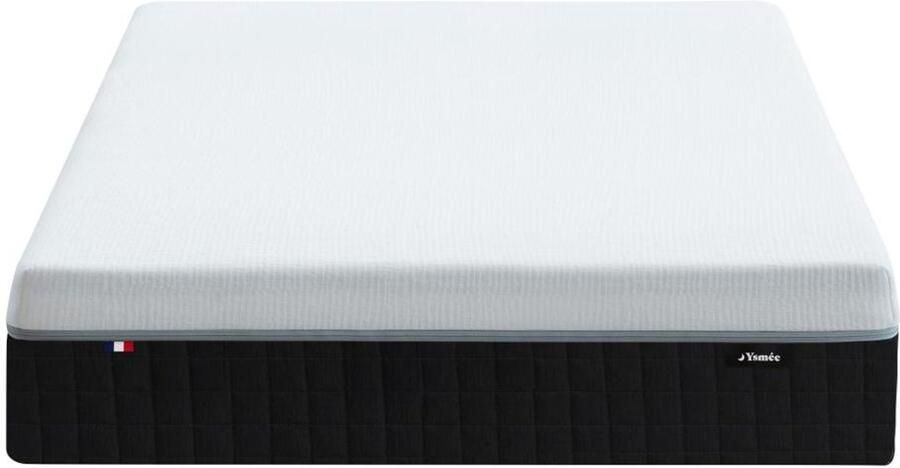 Vente-unique Matras 160 x 200 cm hybride brandwerend met pocketveren met 9 zones instap met vormgeheugen en latex dikte 28 cm SLOMAS van DREAMEA L 200 cm x H 28 cm x D 160 cm - Foto 2