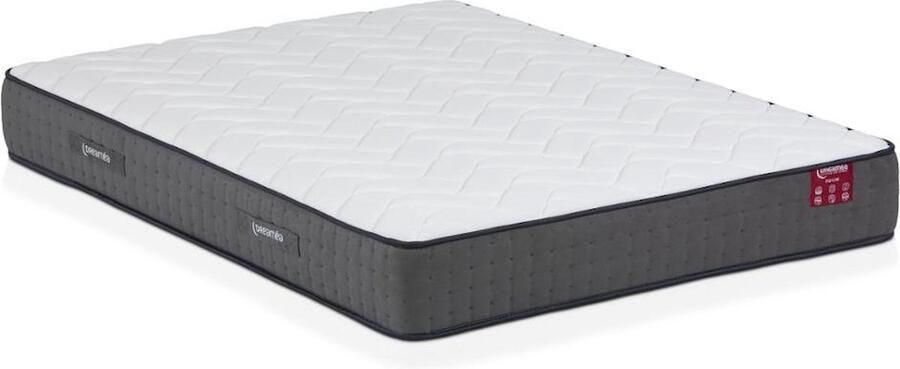 DREAMEA Vente-unique Matras met pocketveren 5 comfortzones en vormgeheugen BABYLONE van dikte 23 cm 160x200 cm L 160 cm x H 23 cm x D 200 cm