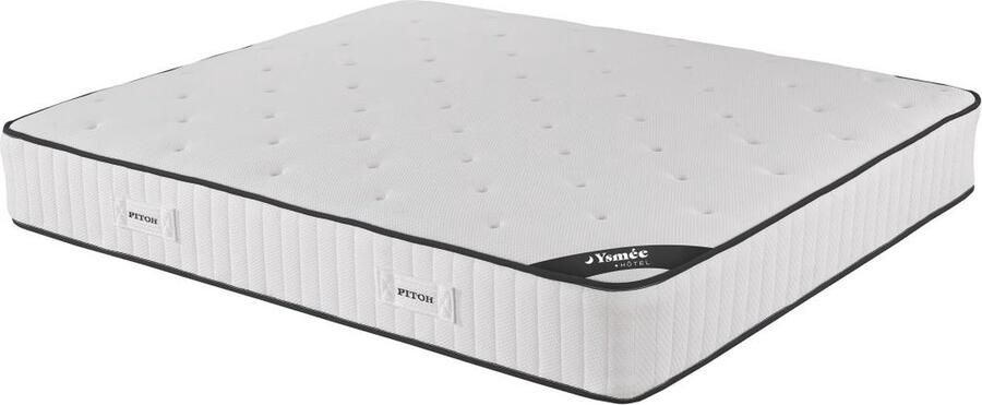 Ysmée Hôtel Matras – 160 x 200 cm – Brandwerend – Pocketveren en geheugenschuim – Dikte: 27 cm – PITOH van YSMÉE HÔTEL L 200 cm x H 27 cm x D 160 cm