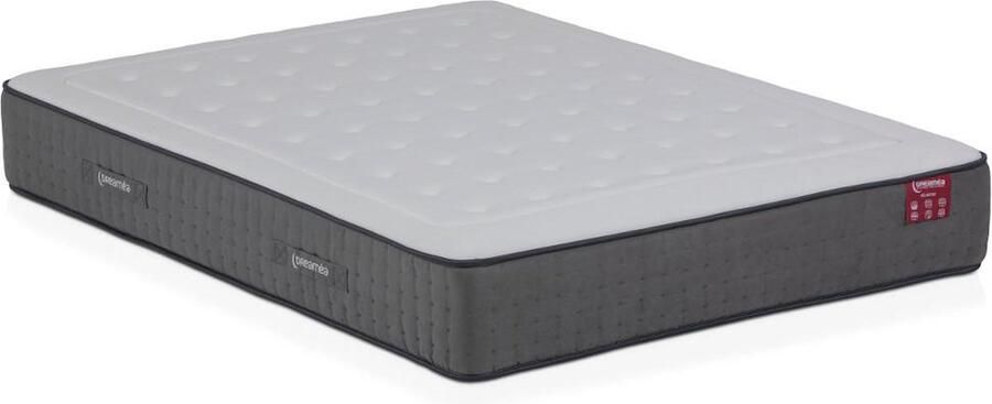 DREAMEA Vente-unique Matras met pocketveren instap vormgeheugen ATLANTIDE van dikte 27 cm 140 x 190 cm L 140 cm x H 27 cm x D 190 cm