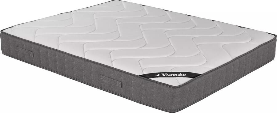 Vente-unique Matras 140x 190cm pocketveren 5 zones memoryfoam dikte 23cm BABYLONE van DREAMEA L 190 cm x H 23 cm x D 140 cm