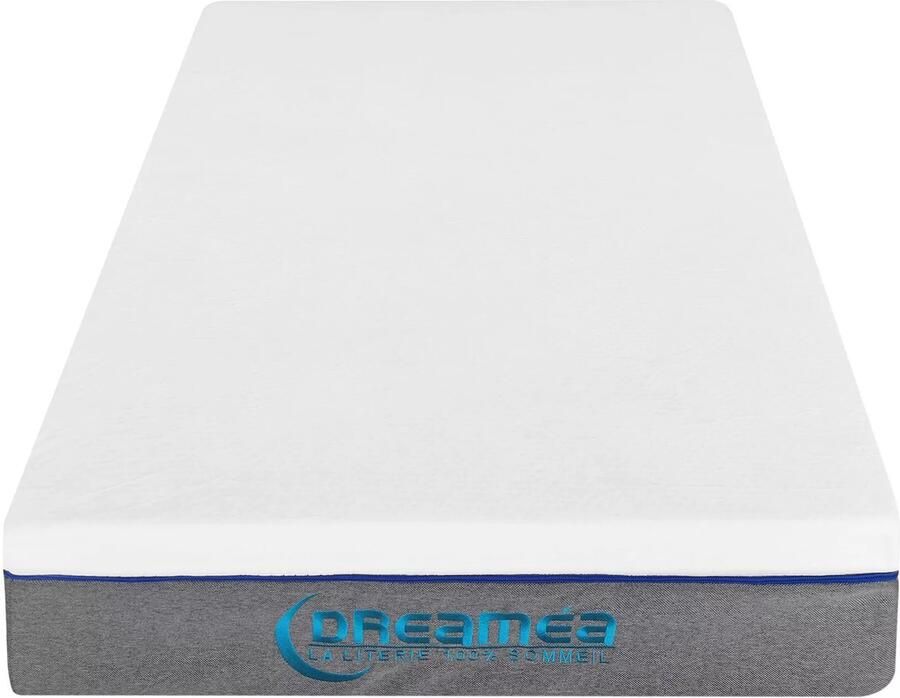 Vente-unique Matras met vormgeheugen POSEIDON van DREAMEA 90 x 200 cm L 200 cm x H 20 cm x D 90 cm