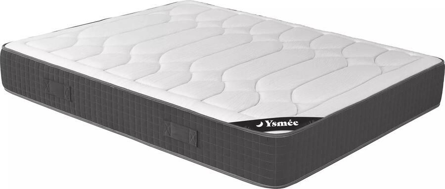 Vente-unique Matras van schuim met vormgeheugen 140 x 190 cm dikte 28 cm GIZEUX van DREAMEA L 190 cm x H 28 cm x D 140 cm