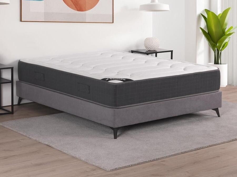 Vente-unique Matras van schuim met vormgeheugen 160 x 190 cm dikte 28 cm GIZEUX van DREAMEA L 200 cm x H 28 cm x D 160 cm