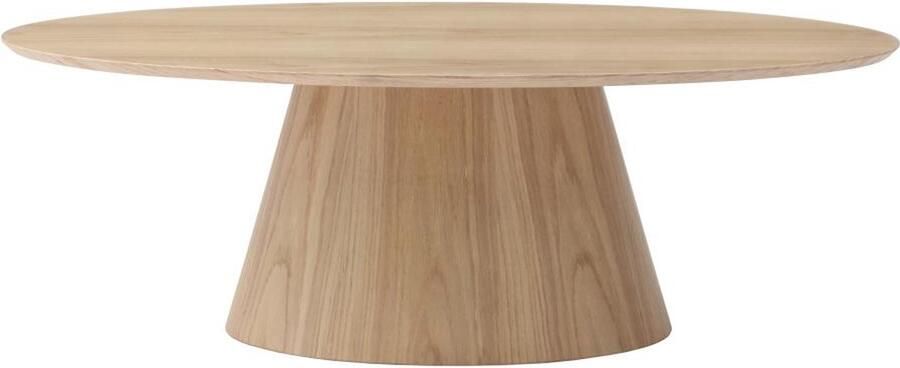 Vente-unique Salontafel in MDF Lichte houtlook ANTELADA L 120 cm x H 40 cm x D 60 cm