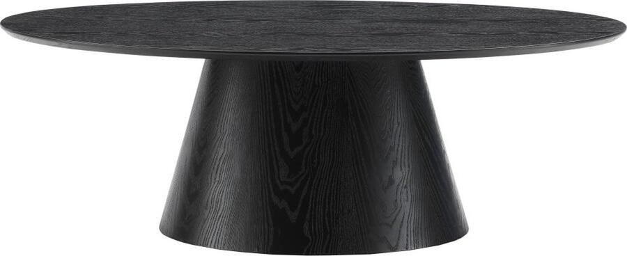 Vente-unique Salontafel in MDF Zwart ANTELADA L 120 cm x H 40 cm x D 60 cm