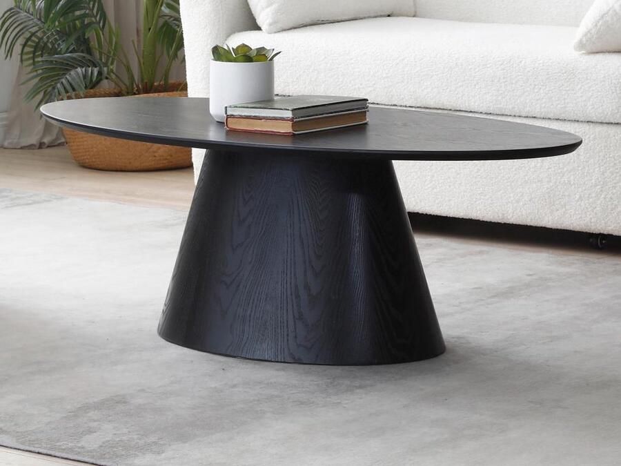 Vente-unique Salontafel in MDF Zwart ANTELADA L 120 cm x H 40 cm x D 60 cm - Foto 2