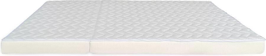 Vente-unique Schuimmatras 140x 190cm BZ dikte 10cm FERIA van DREAMEA L 190 cm x H 10 cm x D 140 cm