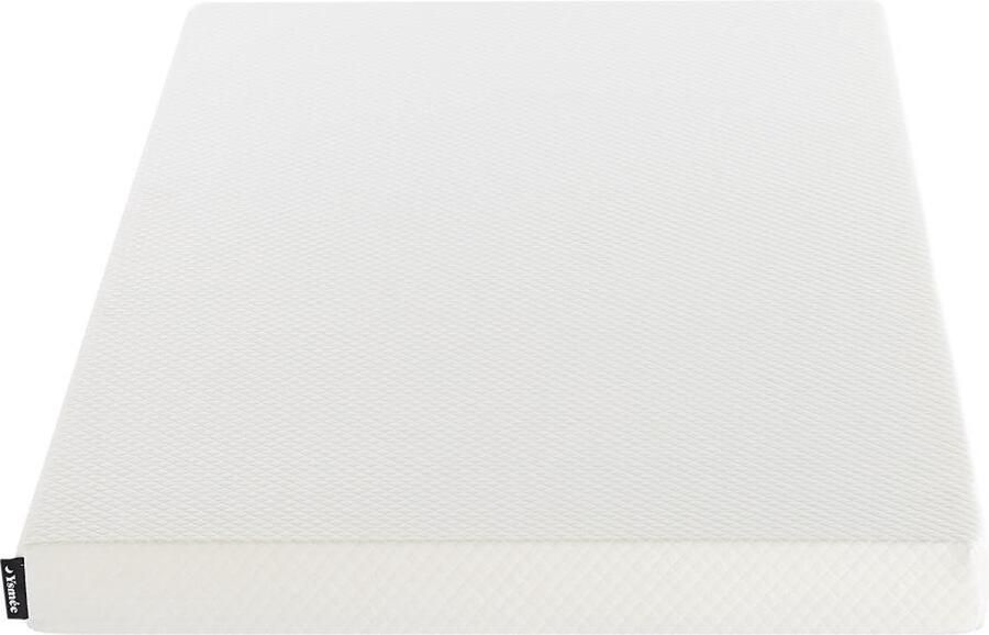 Vente-unique Schuimmatras 90 x 190 cm met afneembare hoes 9 cm dik OCHI van YSMÉE L 190 cm x H 9 cm x D 90 cm