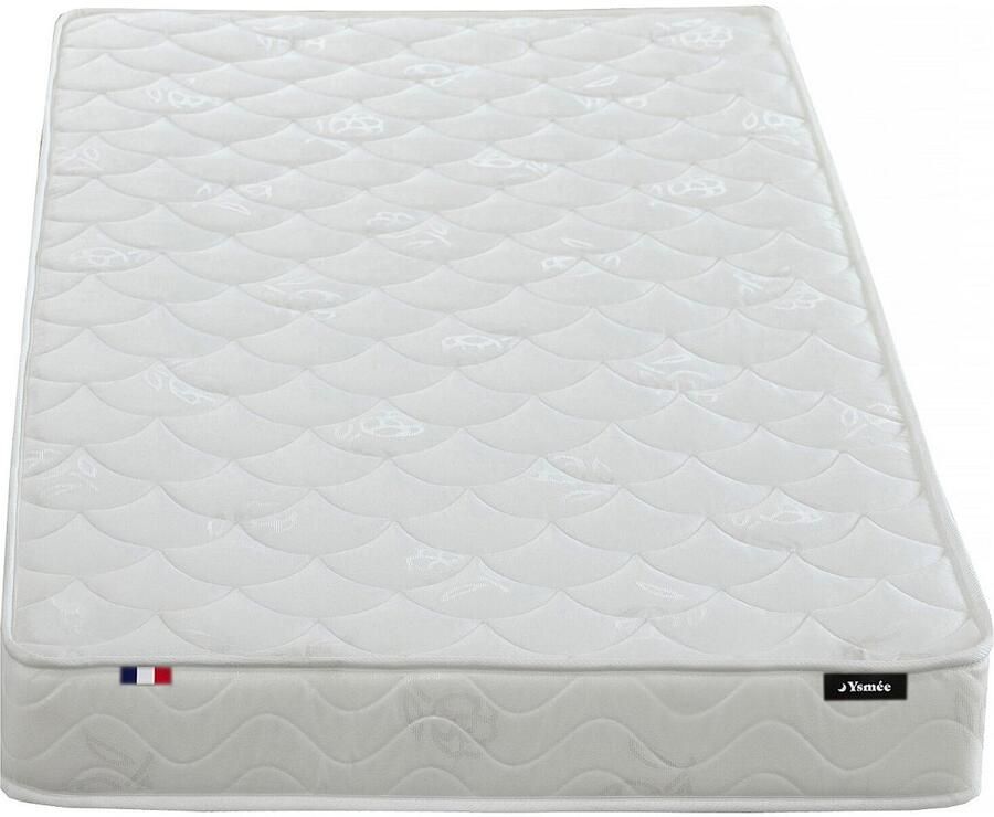 Vente-unique Set lattenbodem + schuimmatras ZEUS van DREAMEA 15 cm dik 90 x 200 cm L 200 cm x H 25 cm x D 90 cm - Foto 4