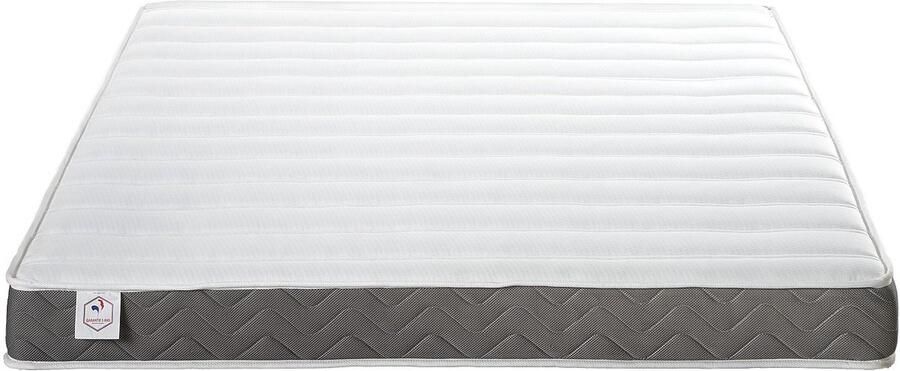 Vente-unique Bedset 160 x 200 cm Witte bedbodem met opbergruimte + matras van schuim met hoge dichtheid HEAVEN van DREAMEA L 200 cm x H 30 cm x D 160 cm - Foto 6