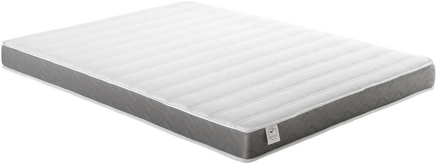 Vente-unique Bedset 160 x 200 cm Witte bedbodem met opbergruimte + matras van schuim met hoge dichtheid HEAVEN van DREAMEA L 200 cm x H 30 cm x D 160 cm - Foto 7