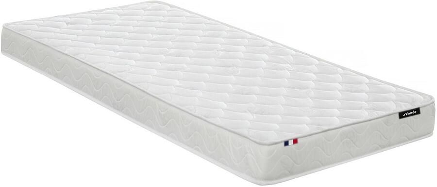 Vente-unique Set lattenbodem + schuimmatras ZEUS van DREAMEA 15 cm dik 90 x 200 cm L 200 cm x H 25 cm x D 90 cm - Foto 10