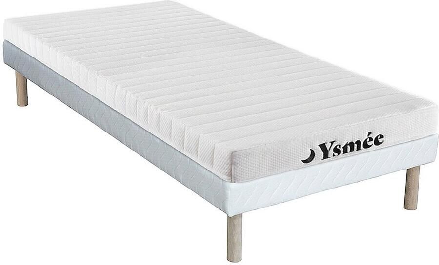 Vente-unique Set bedbodem + schuimmatras met 7 zones 25 kg m3 STELO KIDS dikte 12 cm van MORGENGOLD 90 x 200 cm L 200 cm x H 31 cm x D 90 cm - Foto 3
