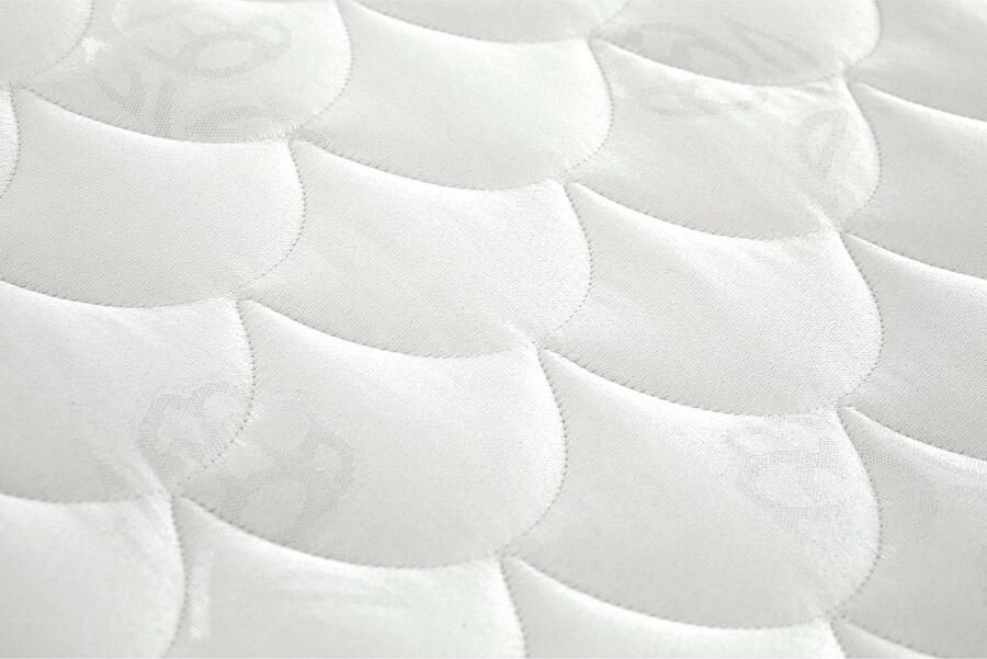 Vente-unique Set lattenbodem + schuimmatras ZEUS van DREAMEA 15 cm dik 140 x 190 cm L 190 cm x H 25 cm x D 140 cm