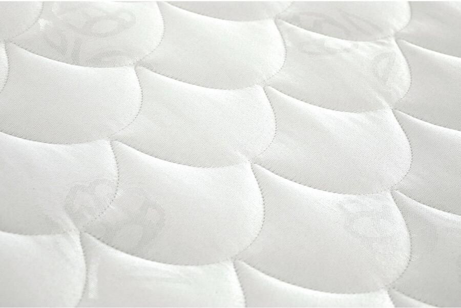 Vente-unique Set lattenbodem + schuimmatras ZEUS van DREAMEA 15 cm dik 90 x 200 cm L 200 cm x H 25 cm x D 90 cm - Foto 7