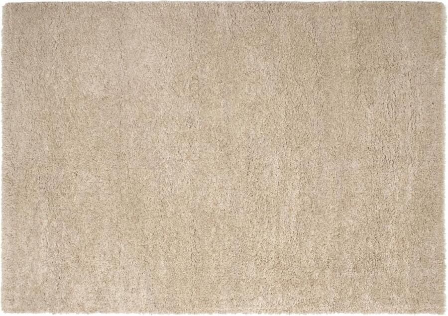 Vente-unique Shaggy hoogpolig tapijt 200 x 290 cm Beige MILINIO L 290 cm x H 3.5 cm x D 200 cm