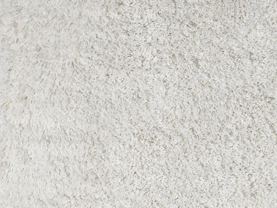 Vente-unique Shaggy hoogpolig vloerkleed in microvezel 120 x 170 cm Wit HARVEY L 170 cm x H 7 cm x D 120 cm - Foto 2