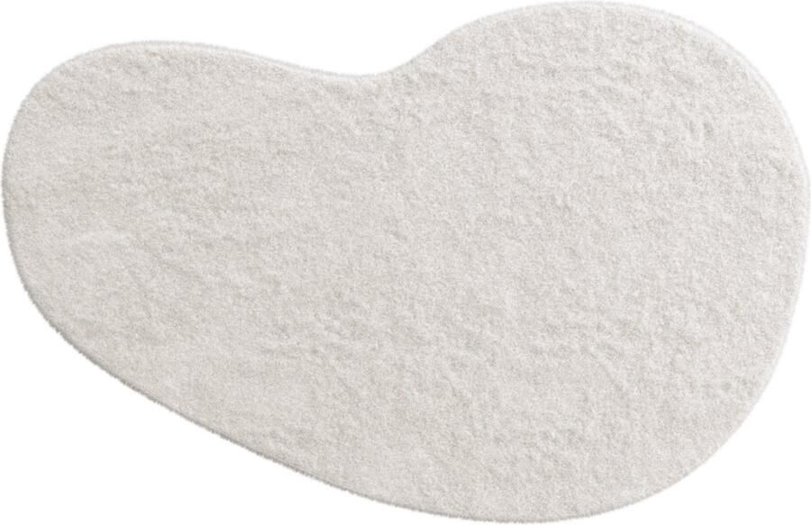 Vente-unique Shaggy organisch tapijt met bonteffect 160 x 230 cm Beige GIRONA L 230 cm x H cm x D 160 cm