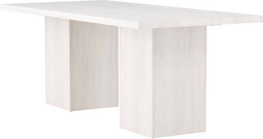 Venture Design Olga eetkamertafel 90x200cm wit - Foto 2
