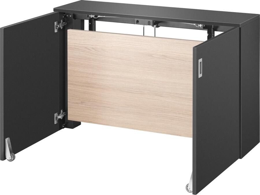 Vepa drentea HomeFit Zit sta bureau Zwart Verstelbaar bureau