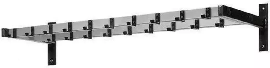 Vepabins Kapstok wand HIQ19 met 19 haken