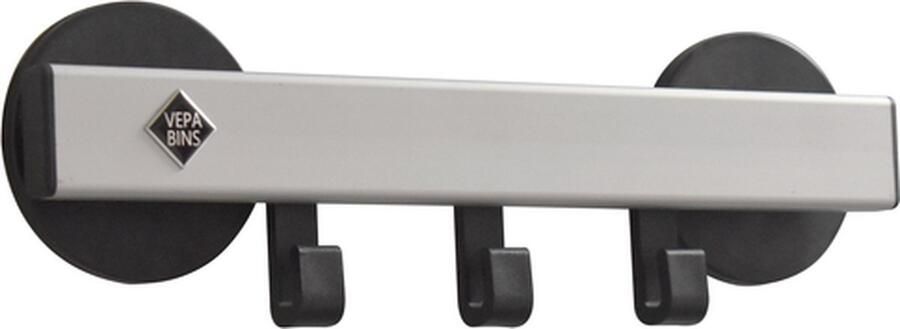 Vepabins Kapstok magnetisch met 3 haken