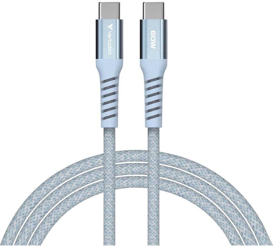 Verbatim Mobiele telefoon Kabel [1x USB-C stekker 1x USB-C stekker] 1.2 m USB-C Met magnetische aansluiting