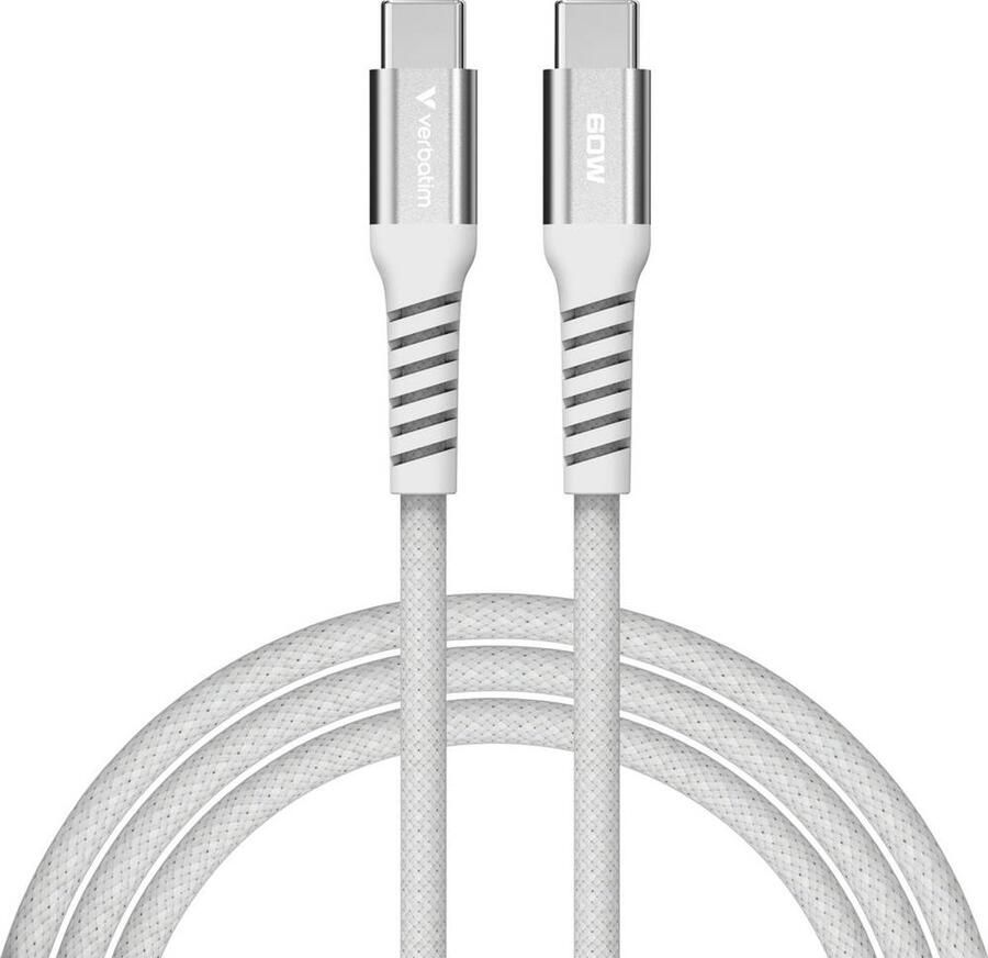 Verbatim Mobiele telefoon Kabel [1x USB-C stekker 1x USB-C stekker] 1.2 m USB-C Met magnetische aansluiting