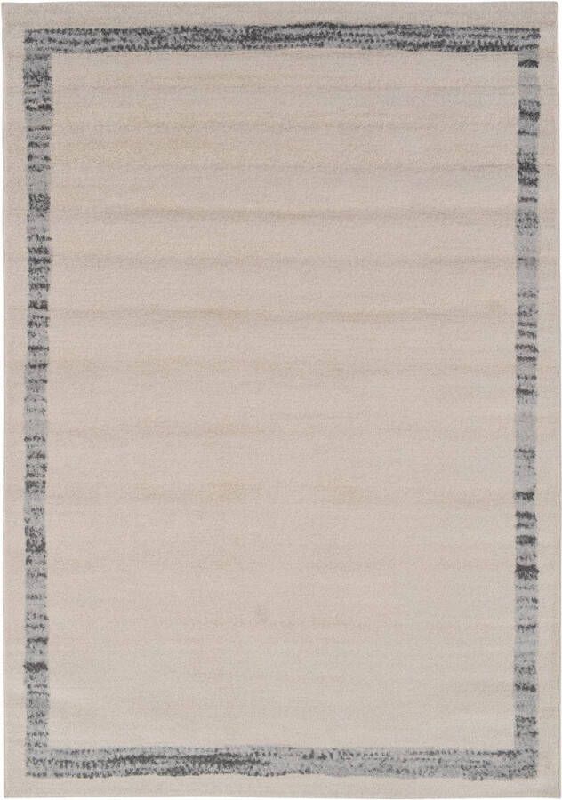 Vercai Rugs Firenze Collectie Laagpolig Vloerkleed Polypropyleen Ivoor Beige 200x290 cm