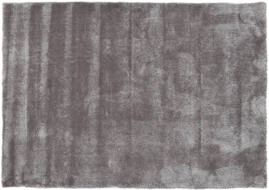 Vercai Rugs Shadow Collectie Hoogpolig Vloerkleed Zacht Tapijt voor Woonkamer Polyester Taupe 60x110 cm