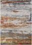 Vercai Rugs Troye Collectie Laagpolig Vloerkleed Meerkleurig Tapijt voor Woonkamer Polyester Terra 160x230 cm - Thumbnail 3