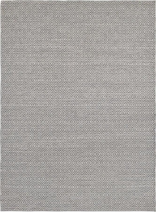 Vercai Rugs Crystal Collectie Hoogpolig Vloerkleed Tapijt voor Binnen en Buiten Polypropyleen Grijs 80x150 cm